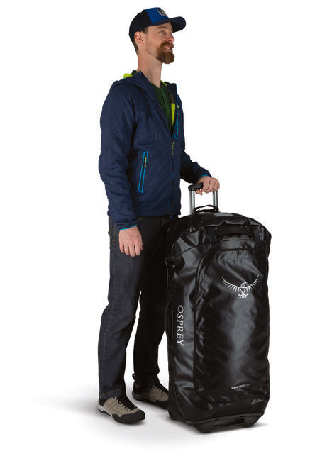 OSPREY ROLLING TRANSPORTER 120 putna torba na kotačima, crna