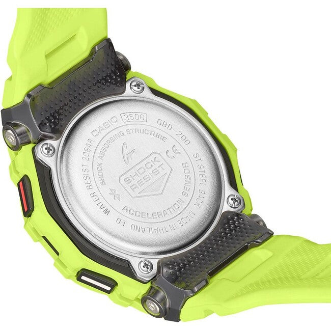 Casio G-Shock GBD-200-9ER sat, crni/žuti