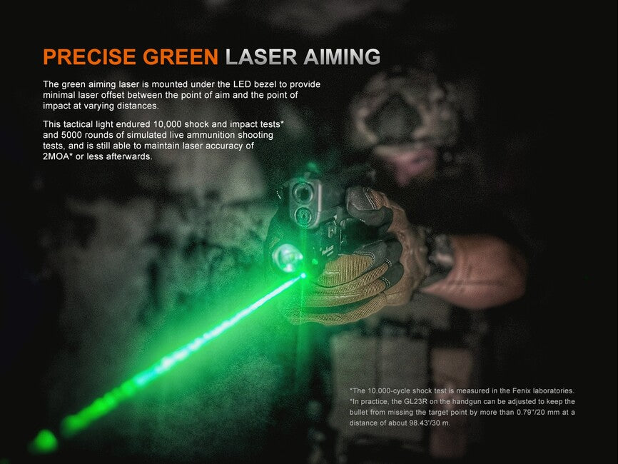 Fenix GL23R laserska svjetiljka za oružje