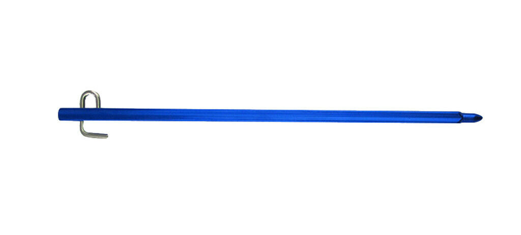BasicNature Steady šatorski klinovi 30 cm, plavi, 4 kom
