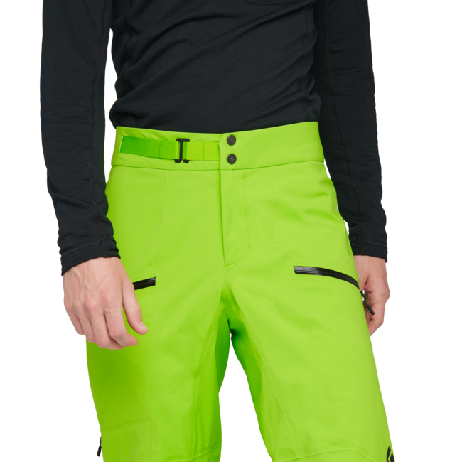 Black Diamond Recon Lt Stretch muške hlače, lime green