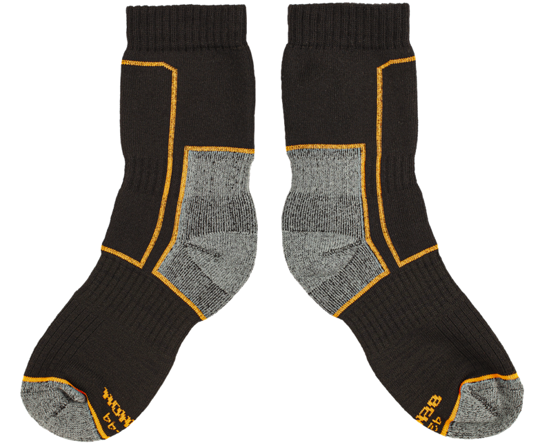 BENNON TREK Sock treking čarape, crne/narančaste