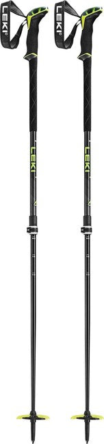 LEKI Guide 2 štapovi za turno skijanje, crna/neonsko žuta/tamno antracitna
