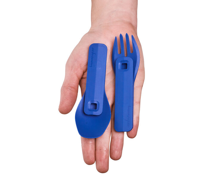 Humangear GoBites CLICK pribor za jelo, plavi