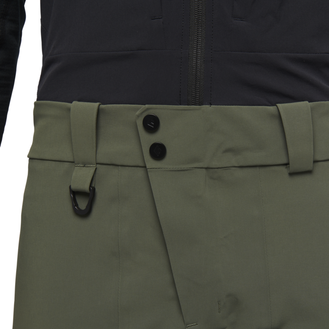 Black Diamond Recon Stretch Pro Bibs muške hlače s naramenicama, tundra