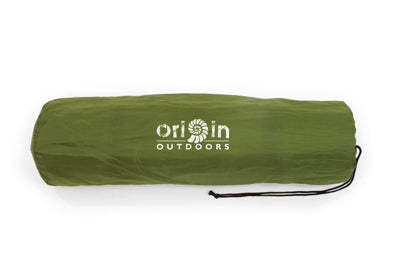 Origin Outdoors samonapuhujuća kamping podloga, 5 cm, maslinasto zelena