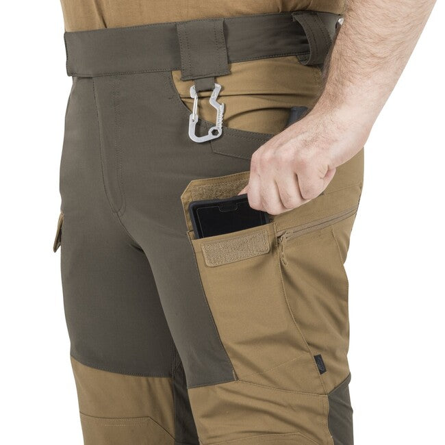 Helikon-Tex HYBRID OUTBACK hlače Dura Canvas DuraCanvas, Taiga Green
