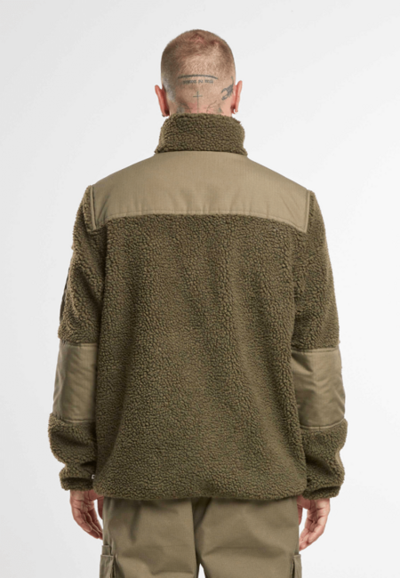 Brandit Ramble flis jakna muška Teddyfleece, maslinasto zelena
