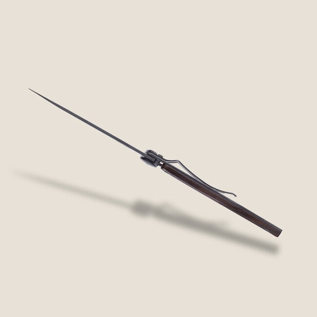 Deejo Tattoo sklopivi nož Black ebony wood Vinyl