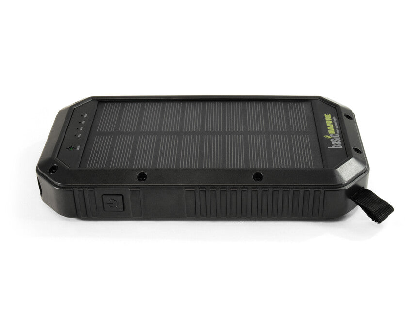 BasicNature 20K powerbank s bežičnim punjenjem Qi i solarnim panelom