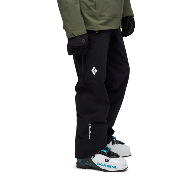 Black Diamond Recon Insulated muške hlače, crne