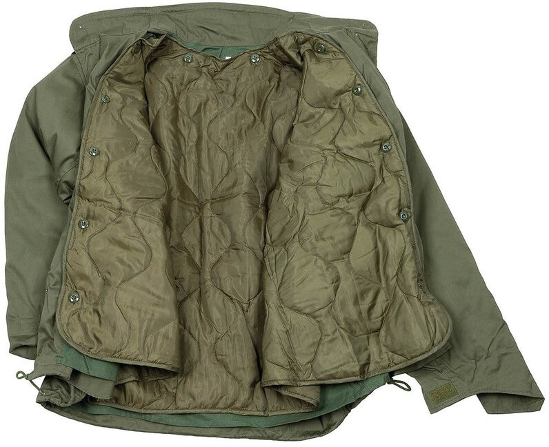 MFH M67 američka terenska jakna s odvojivom prošivenom podstavom, OD green