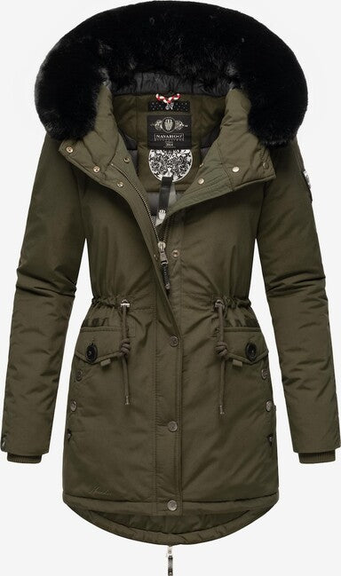 Navahoo Sweety Deluxe parka zimska ženska, dark olive