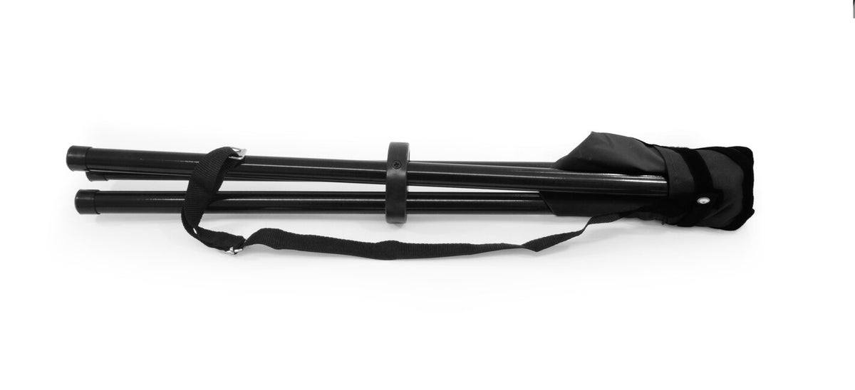 BasicNature Travelchair tronožac čelični, crni