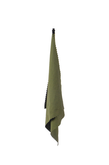 BasicNature Mini Towel ultramekan putni ručnik od mikrovlakna, S, maslinasto zelen