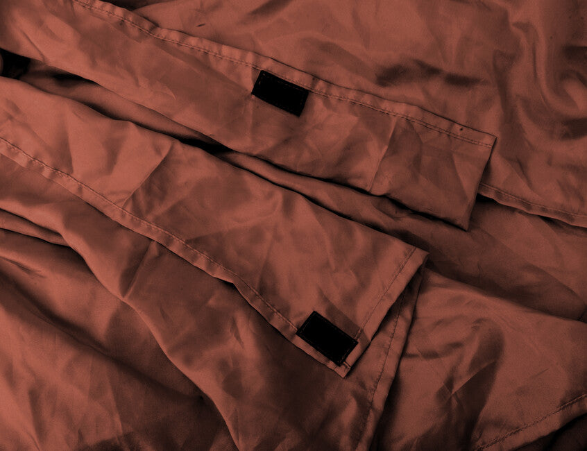 Origin Outdoors Silk pravokutni uložak za vreću za spavanje, bordo