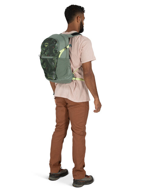 OSPREY DAYLITE PLUS 20 gradski ruksak, rattan print/rocky brook