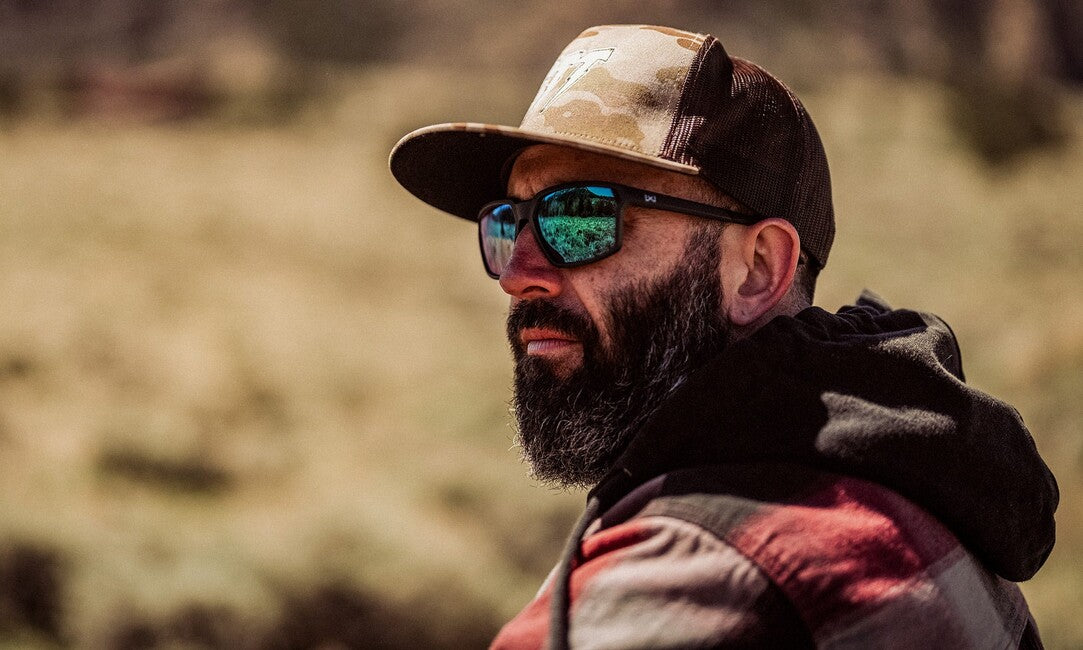 Wiley X Sierra sunčane naočale Captivate Polarized Blue mirror, matte black