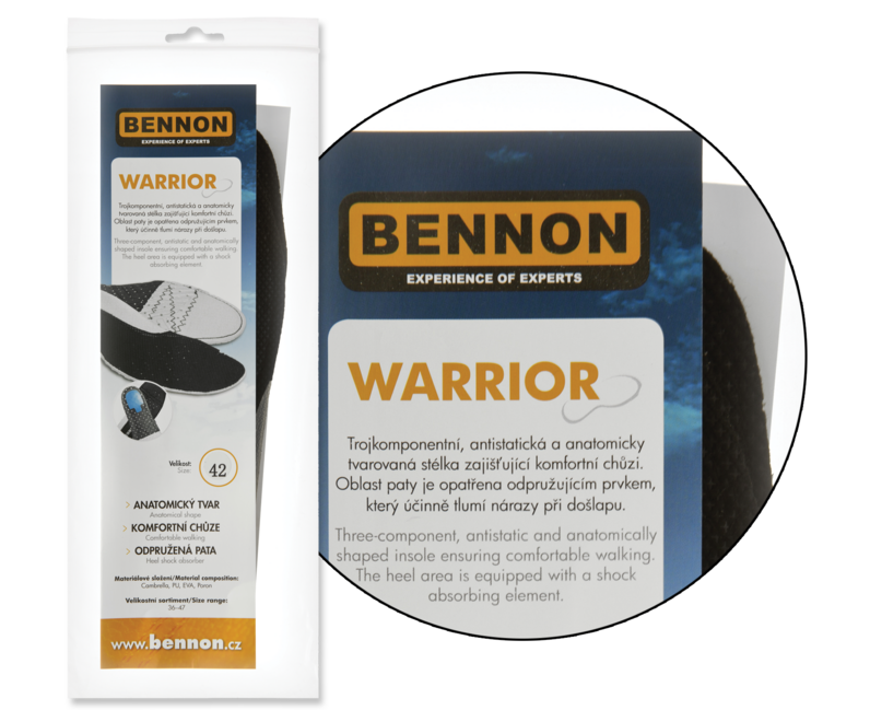 BENNON WARRIOR anatomski ulošci za cipele