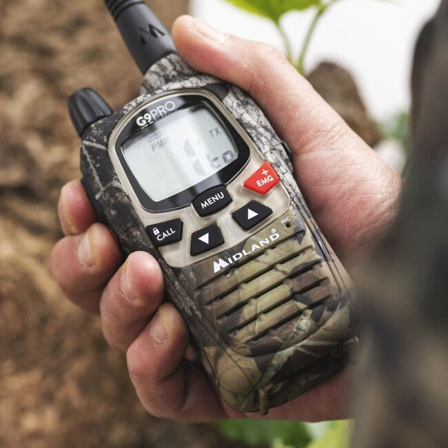 Midland G9 Pro radio, camo