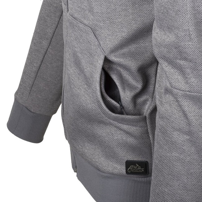 Helikon-Tex URBAN TACTICAL HOODIE pulover (FullZip), crni