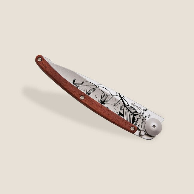 Deejo Tattoo Corsair sklopivi nož coralwood