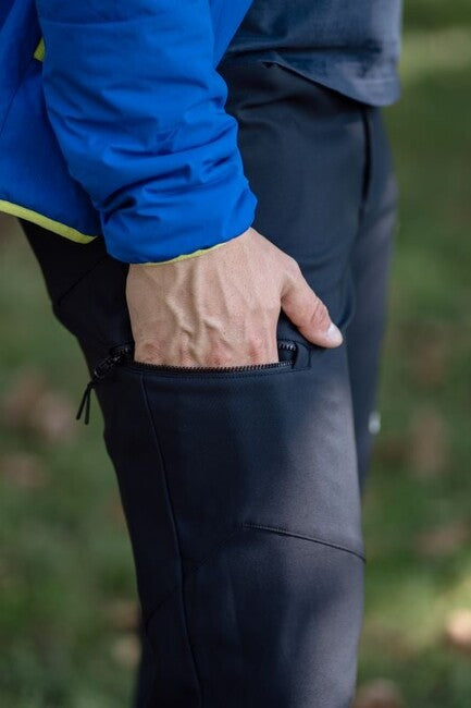 HUSKY Kavia muške softshell hlače, crne