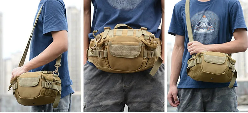 DRAGOWA TACTICAL Sierra 7 pojasna torbica 7 L, zelena