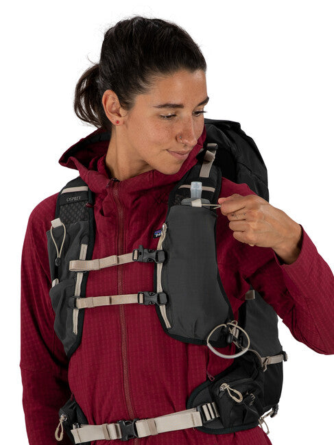 OSPREY TEMPEST VELOCITY 30 turistički ruksak, dark charcoal/chiru tan