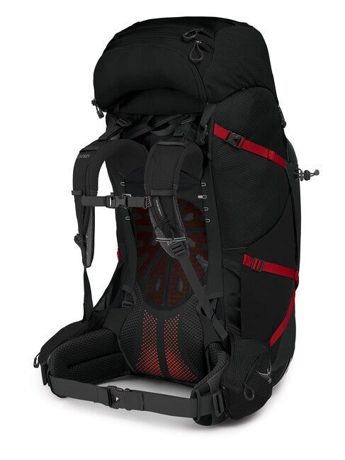 OSPREY AETHER PLUS 100 turistički ruksak, crni