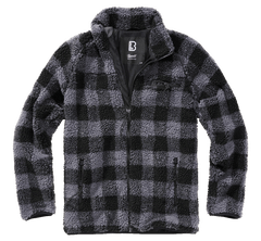 Brandit Teddyfleece flis jakna, crna/siva