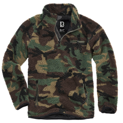 Brandit Teddyfleece Troyer flis jakna, woodland