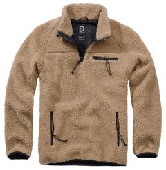 Brandit Teddyfleece Troyer flis jakna, camel