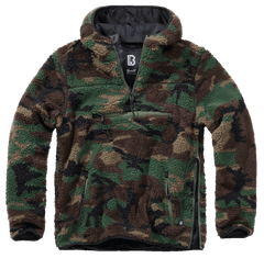 Brandit Teddyfleece Worker flis pulover, woodland