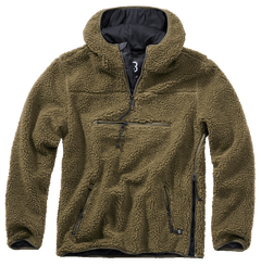 Brandit Worker pulover Teddyfleece, maslinasto zeleni