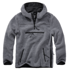Brandit Teddyfleece Worker flis pulover, anthracite