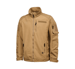 Brandit Fleecejacket Ripstop jakna, camel