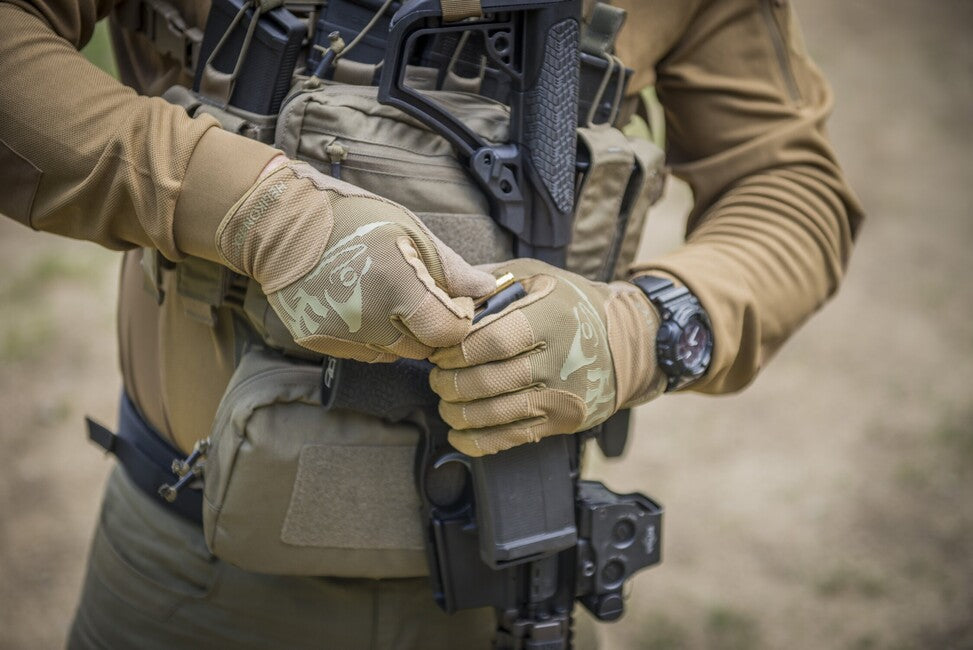 Helikon-Tex Range Tactical rukavice, Coyote / Adaptive Green