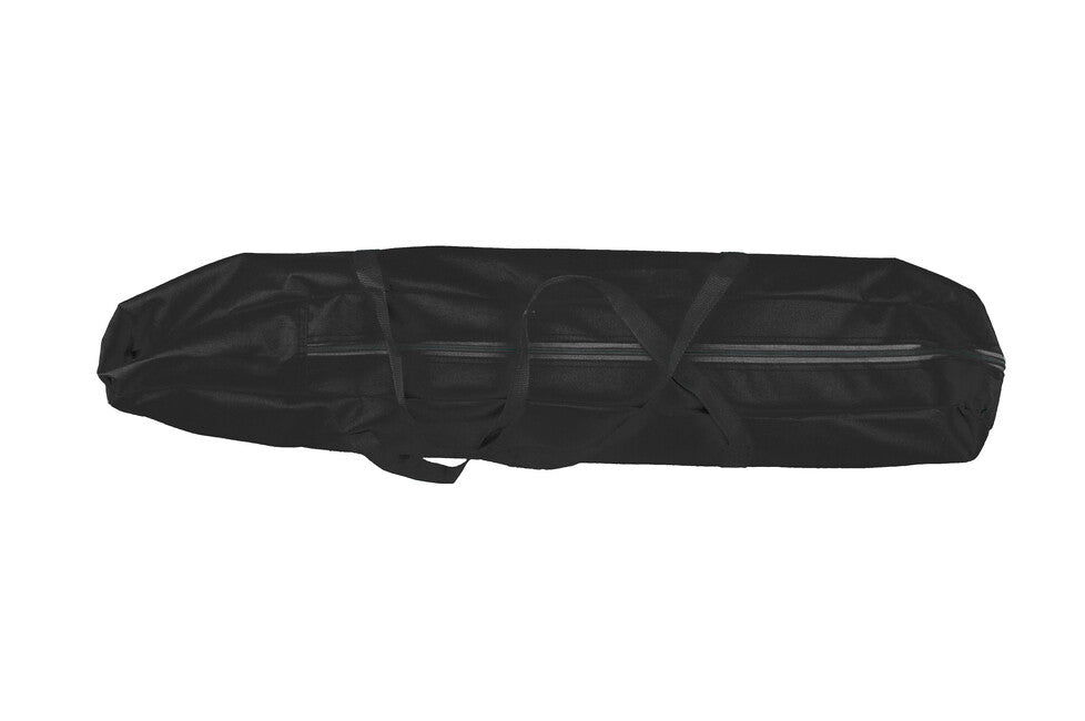 BasicNature Alu-Campbed putna ležaljka, crna, 210 cm