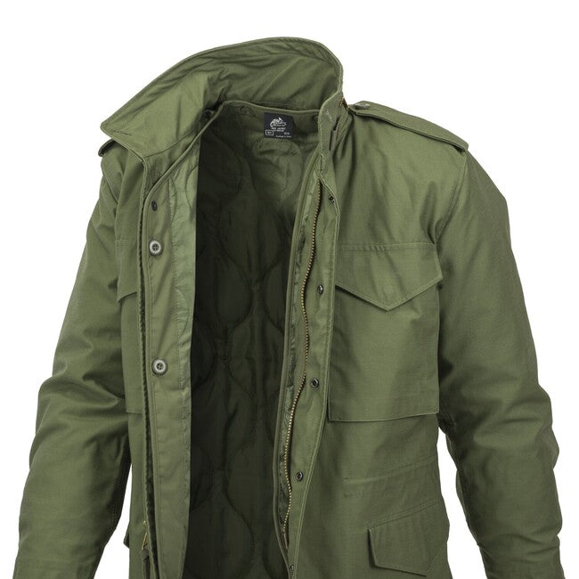 Helikon-Tex M65 jakna NyCo Sateen, maslinasto zelena