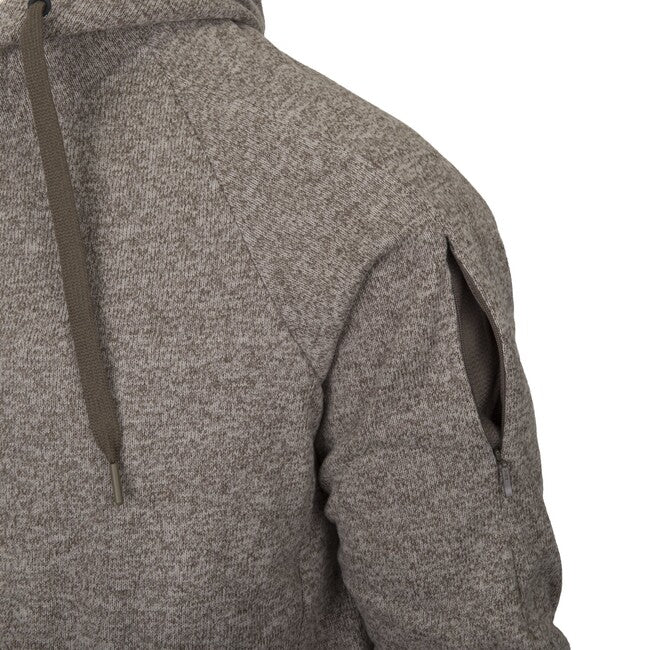 Helikon-Tex Covert taktički pulover s kapuljačom (FullZip), Melange Blue