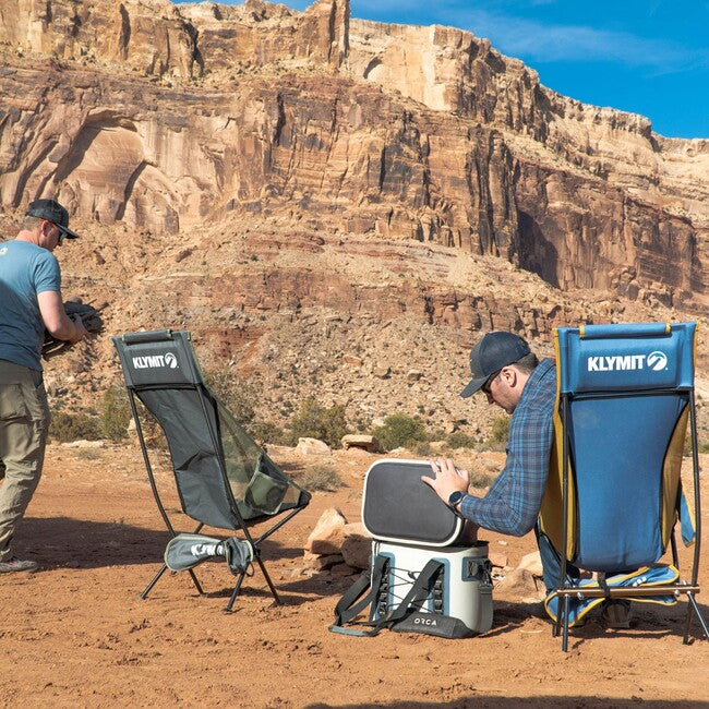 Klymit Ridgeline kamping stolica, siva