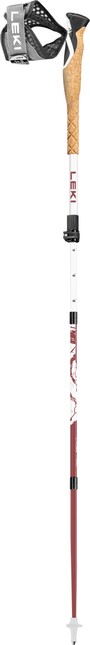 LEKI Cross Trail FX Superlite Compact treking palice, bijela-ferra-crna, 100 - 120 cm