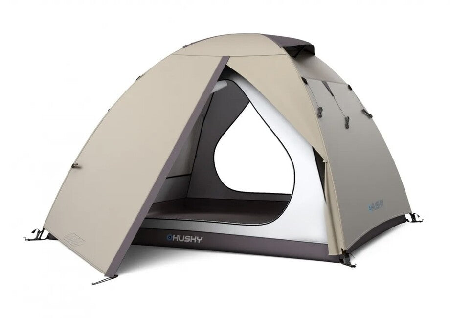Husky Bird 3 Plus ultralagani ekspedicijski šator za 3 osobe, Black Coating light brown