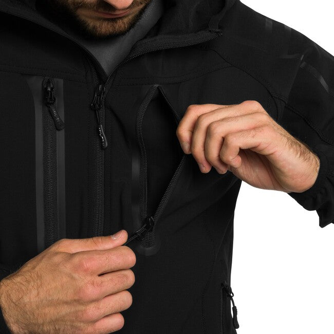 Mil-Tec Flex-Tech Dynamic Force softshell jakna, crna