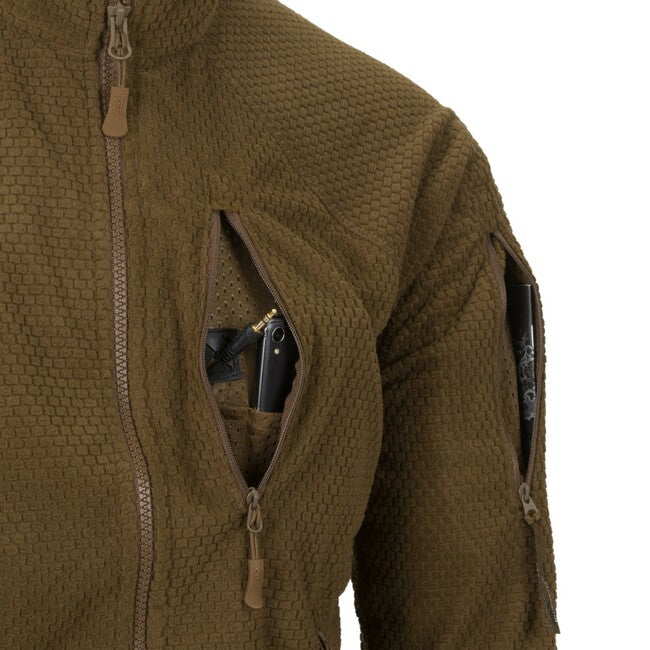 Helikon-Tex Alpha Tactical flis jakna, maslinasto zelena