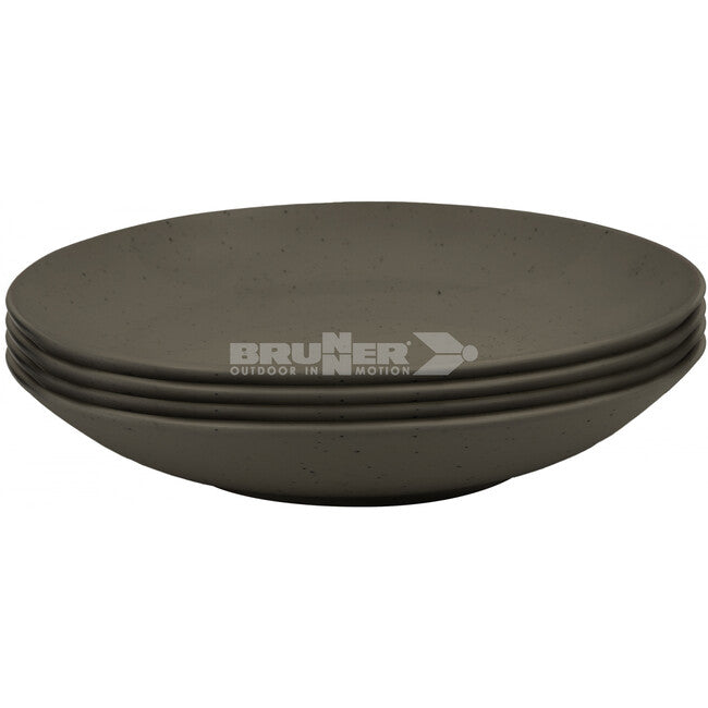 Brunner Lunch Box Pla Tierra kamping posuđe Set, smeđi
