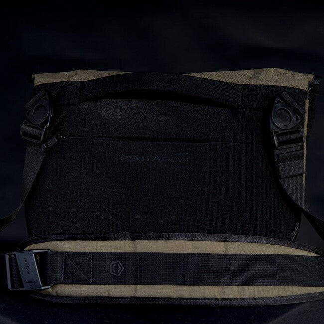 Pentagon Consul Side Messenger torba, tamnosiva