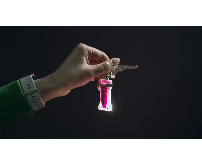 ArmyTek Zippy LED privjesak za ključeve, ružičasti