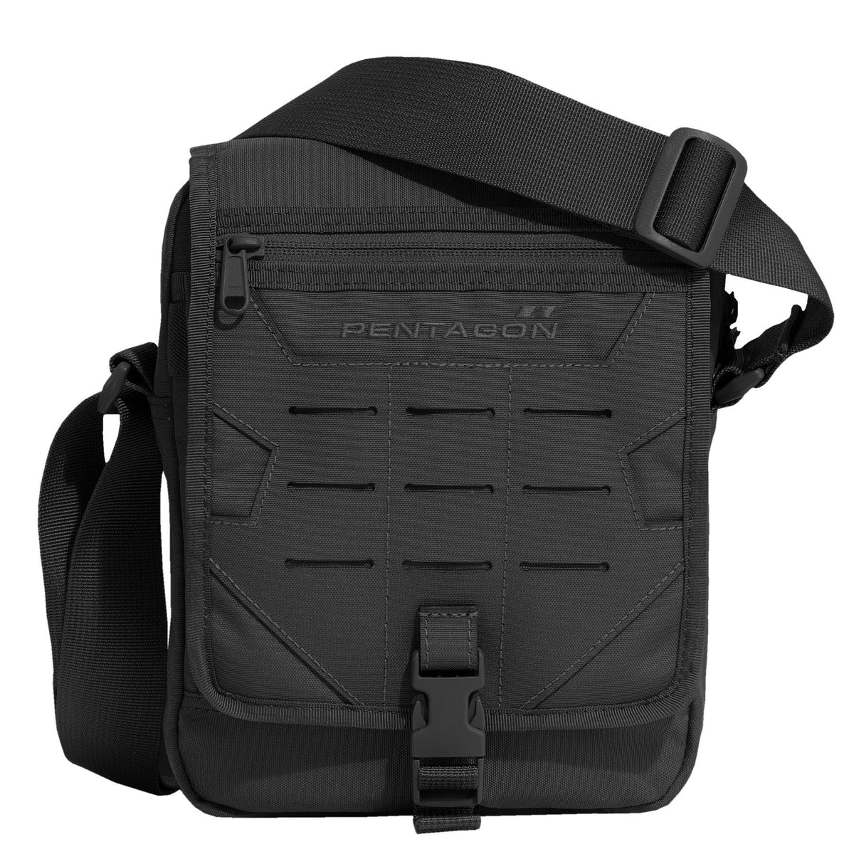 Pentagon Messenger torba preko ramena, crna